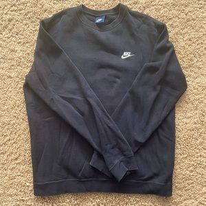Men’s Nike Black Crewneck